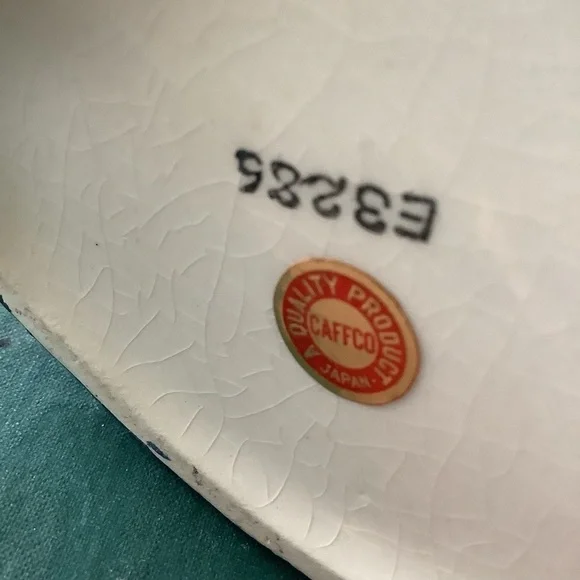 Vintage Caffco E3286 Porcelain Young Girl Lady Head Vase Planter Bow Pearls - Picture 8 of 9